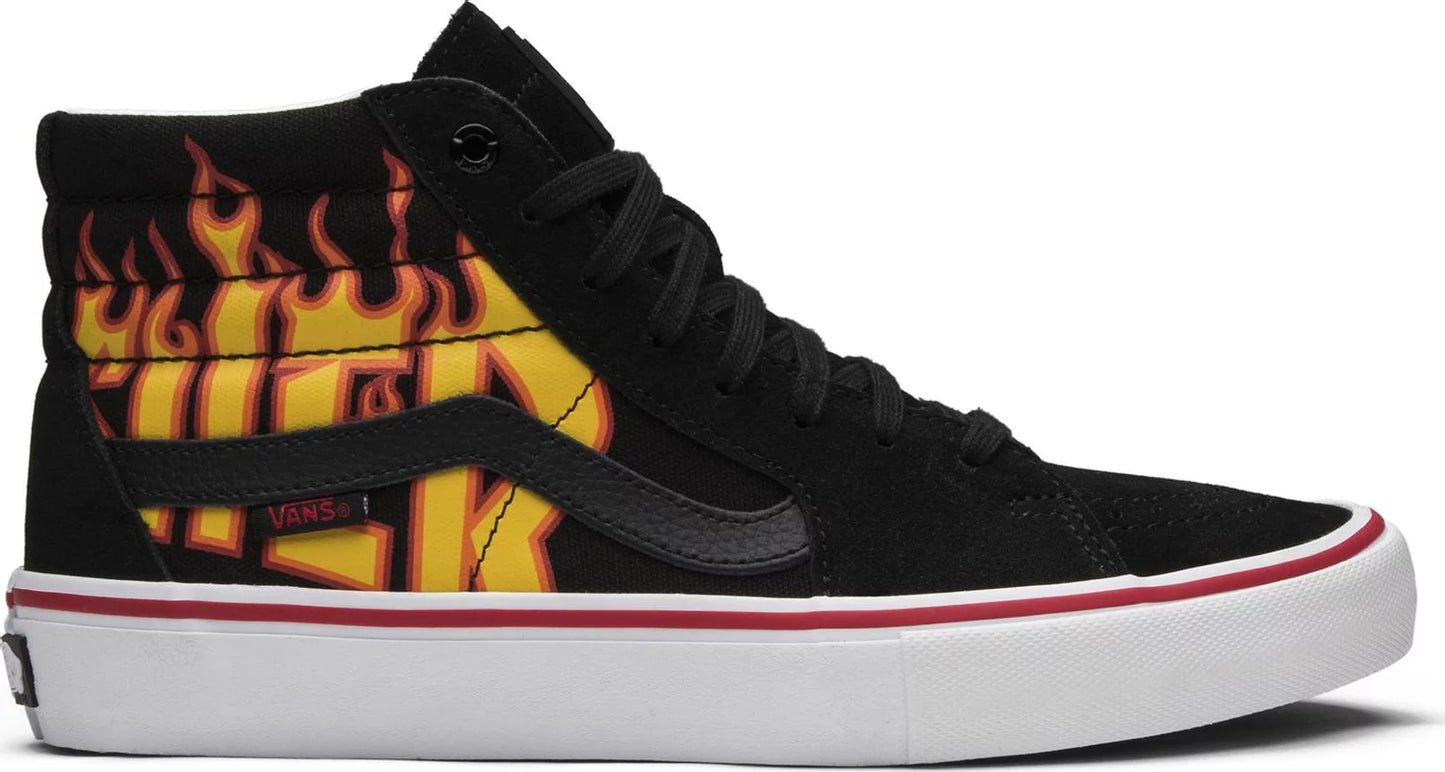 Vans SK8 Hi Thrasher Flames - VNOA347TOTE