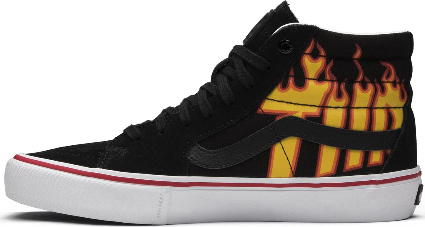 Vans SK8 Hi Thrasher Flames - VNOA347TOTE