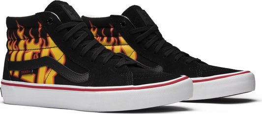 Vans SK8 Hi Thrasher Flames - VNOA347TOTE