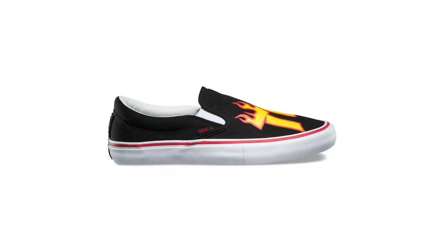 Vans Slip on Pro Thrasher Flames. - VNOA347VOTE