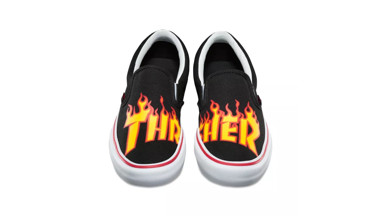 Vans Slip on Pro Thrasher Flames. - VNOA347VOTE