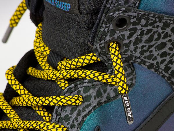 Fully Laced x Black Sheep Skate Shop Nike SB Black Hornet Special Laces 3 Pack